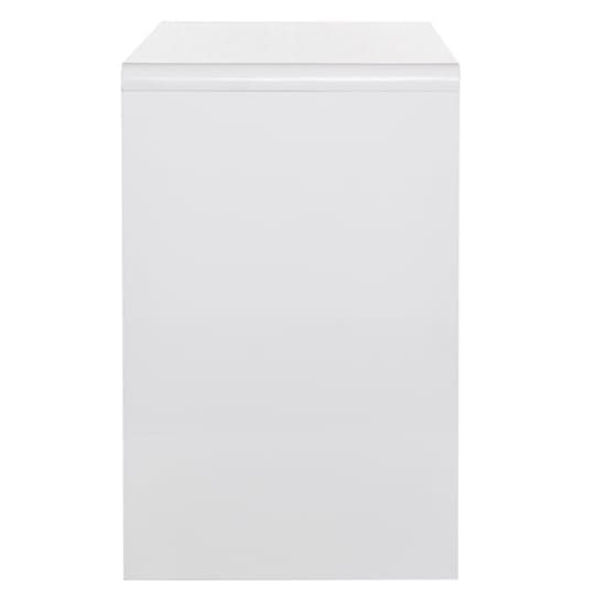 Glassboro High Gloss Bar Table Rectangular In White