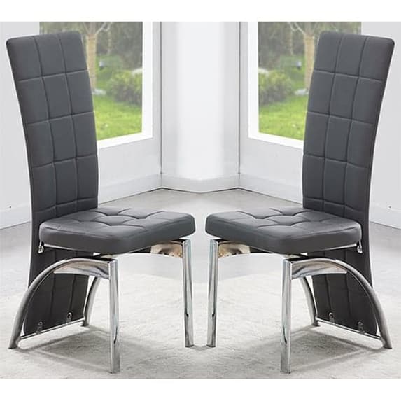 Halifax Milo Marble Effect Dining Table 6 Riverton Grey Chairs